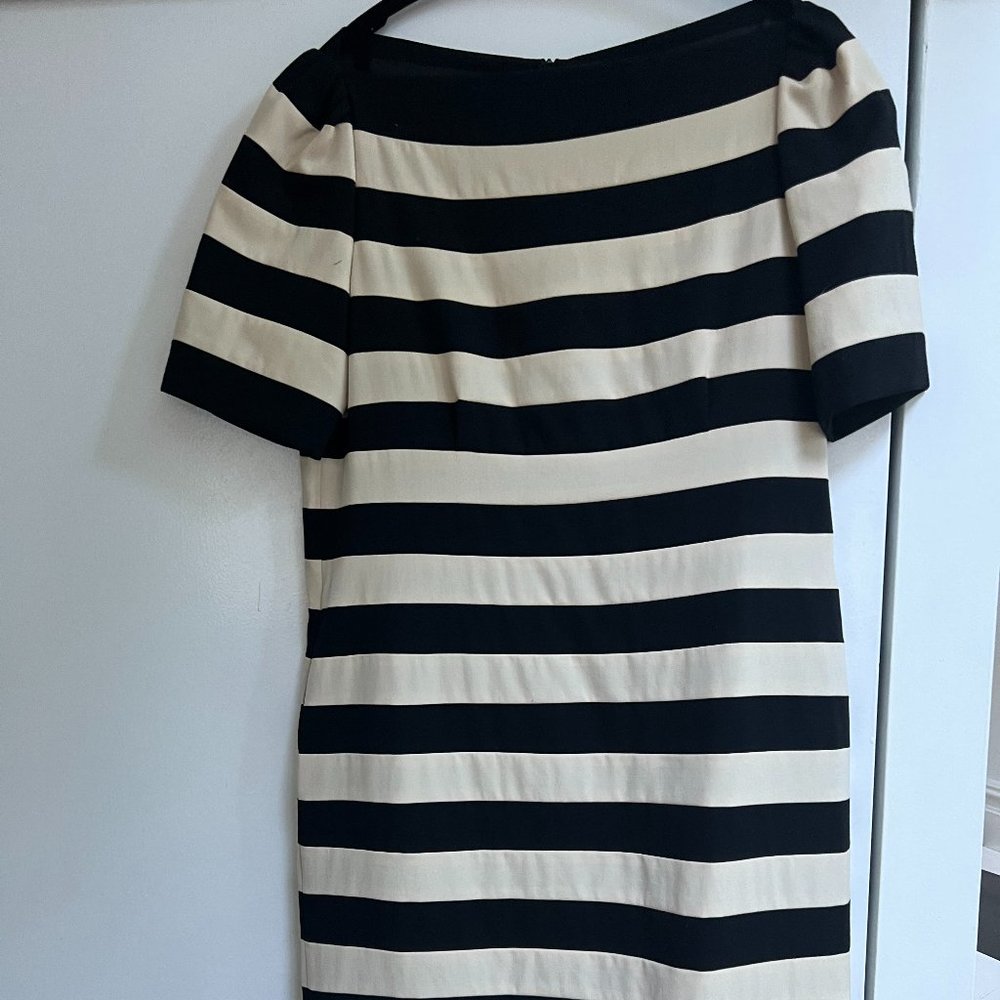 Moschino Dress Black and White Stripes